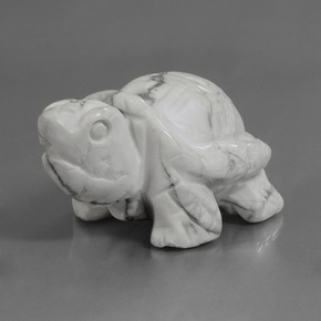 Howlita Blanco verdoso natural de 368.10 ct, Forma elegante, Opaco