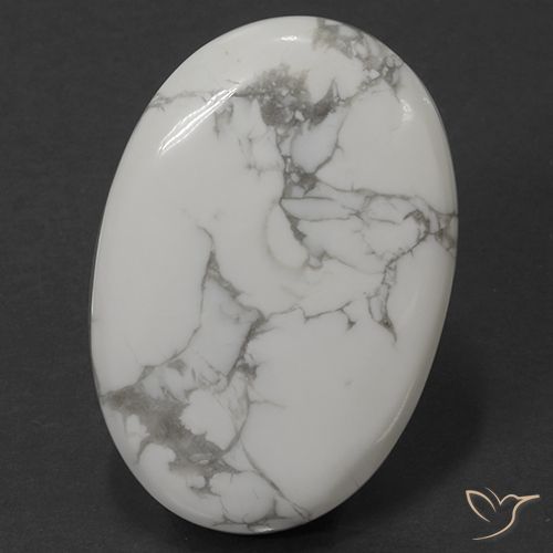 62.07ct Natural Blanco verdoso Howlita, Ovalada, Opaco