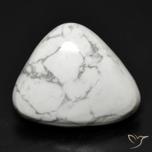Howlita Blanco verdoso natural de 15.63 ct, Trillón, Opaco