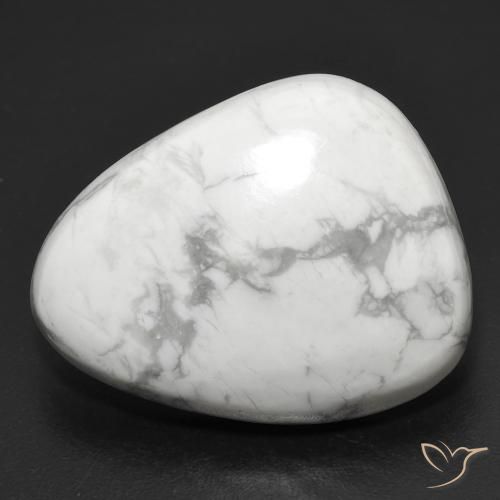 Howlita Blanco verdoso natural de 20.73 ct, Elegante, Opaco