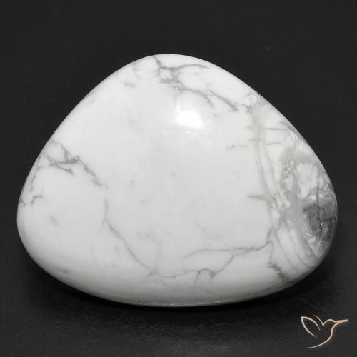 20.54ct Natural Blanco verdoso Howlita, Elegante, Opaco