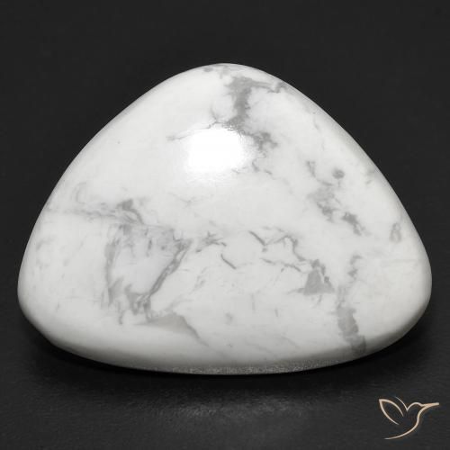 Howlita Blanco verdoso natural de 21.52 ct, Elegante, Opaco