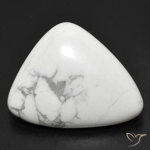 17.01ct Natural Blanco verdoso Howlita, Elegante, Opaco