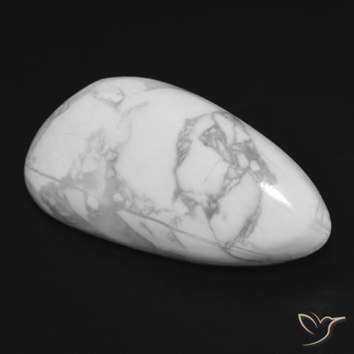 Howlita Blanco verdoso natural de 19.50 ct, Elegante, Opaco