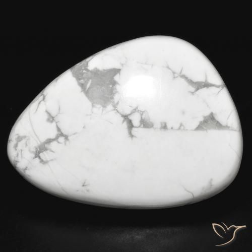 31.63ct Natural Blanco verdoso Howlita, Elegante, Opaco