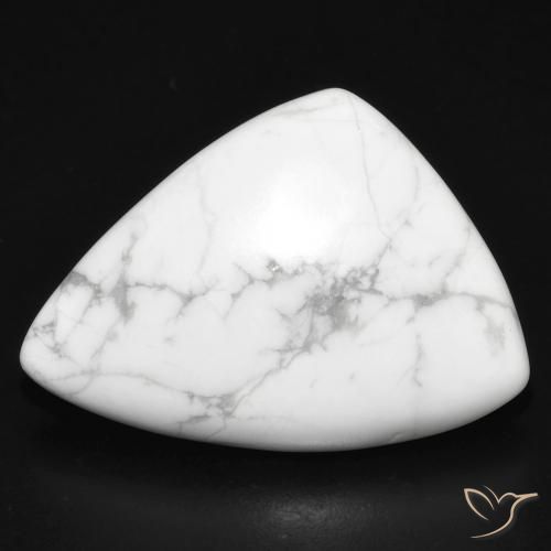 23.73ct Natural Blanco verdoso Howlita, Elegante, Opaco