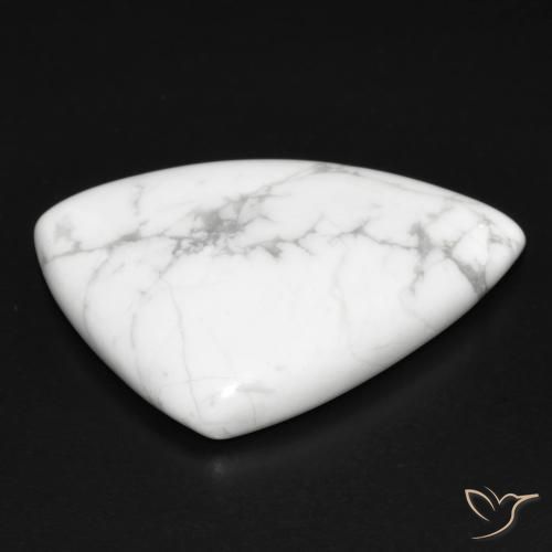 Howlita Blanco verdoso natural de 23.73 ct, Elegante, Opaco