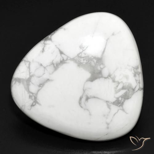 27.72ct Natural Blanco verdoso Howlita, Trillón, Opaco