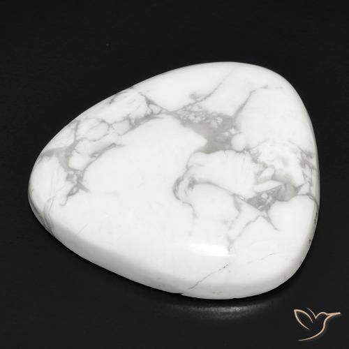Howlita Blanco verdoso natural de 27.72 ct, Trillón, Opaco