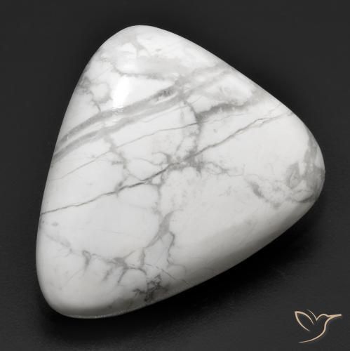 Howlita Blanco verdoso natural de 19.84 ct, Trillón, Opaco