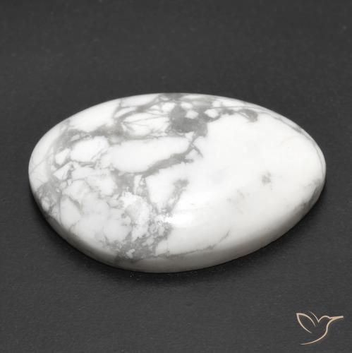 Howlita Blanco verdoso natural de 16.57 ct, Elegante, Opaco