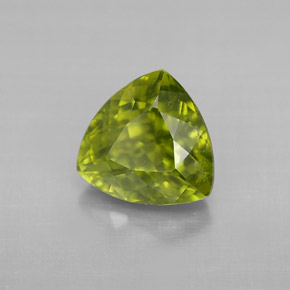 idocrasa Verde Oliva natural de 3.12 ct, Trillón, SI-I1