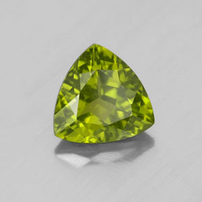 idocrasa Verde Oliva natural de 1.60 ct, Trillón, VS