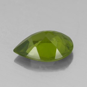 Idocrasa verde natural de 1,83 ct, en forma de pera, VS-SI