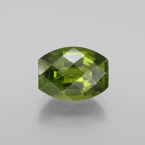 idocrasa Verde Oliva natural de 2.27 ct, Forma elegante, VVS-VS