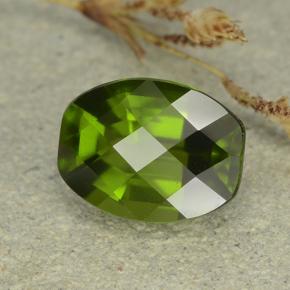 idocrasa Verde Oliva natural de 2.57 ct, Forma elegante, VVS-VS