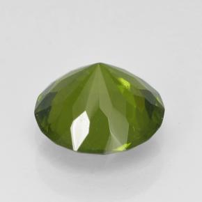 idocrasa Verde bosque natural de 1.58 ct, Corte Redondo, VS