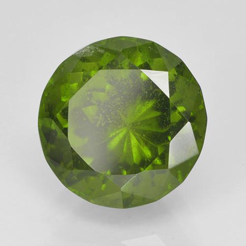 Idocrasa verde natural de 2,23 ct, corte redondo, VS