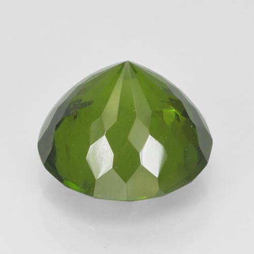 Idocrasa verde natural de 2,23 ct, corte redondo, VS
