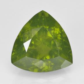 idocrasa Verde Oliva natural de 3.40 ct, Trillón, VS