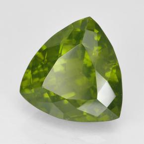 idocrasa Verde Oliva natural de 3.40 ct, Trillón, VS