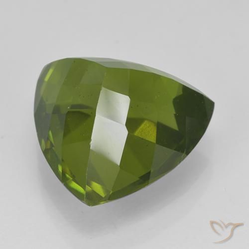 idocrasa Medium Dark-Green natural de 4.47 ct, Trillón, VS
