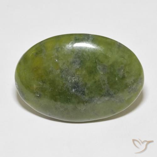41.27ct Natural Verde medio idocrasa, Ovalada, Opaco
