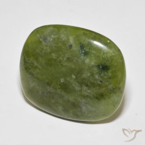 idocrasa Verde terroso natural de 45.31 ct, Forma Cojín, Opaco