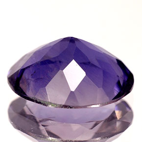 Iolita azul natural de 1,95 ct, corte óvalo, VS-SI