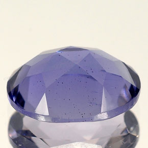 Iolita azul natural de 1,59 ct, corte óvalo, VS