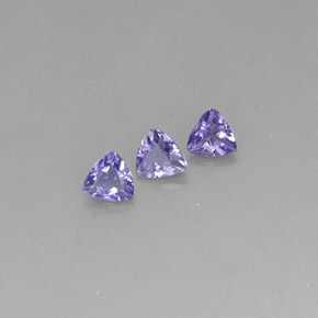 Gemas de iolita violeta natural de  ct, trillón, VS