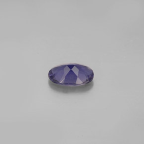 Iolita azul natural de 0,47 ct, corte óvalo, VS