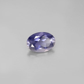iolita Violeta natural de 0.60 ct, Corte Óvalo, VS