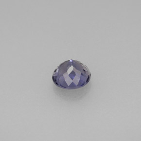 iolita Azul violeta natural de 0.52 ct, Corte Redondo, VS