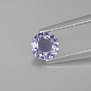 iolita Azul violeta natural de 0.47 ct, Corte Redondo, VS