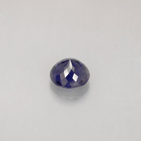 iolita Azul violeta natural de 0.44 ct, Corte Redondo, VS