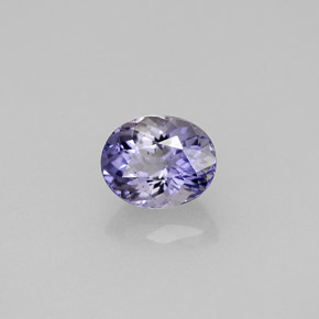 iolita Azul violeta natural de 0.81 ct, Corte Óvalo, VVS-VS