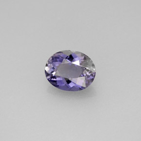iolita Azul violeta natural de 0.73 ct, Corte Óvalo, VVS-VS