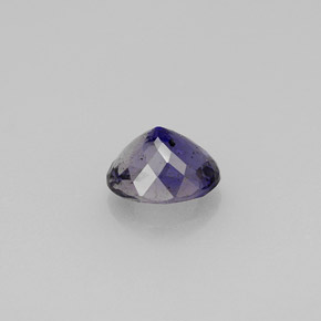 Iolita azul natural de 0,78 ct, corte óvalo, VS