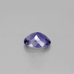 iolita Azul violeta natural de 0.67 ct, Corte Óvalo, VVS