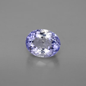 iolita Violeta natural de 1.03 ct, Corte Óvalo, VS
