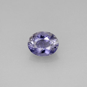 iolita Violeta natural de 0.75 ct, Corte Óvalo, VS