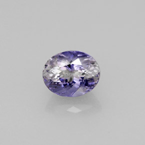 iolita Violeta natural de 0.80 ct, Corte Óvalo, VS