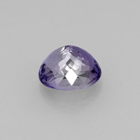 iolita Violeta natural de 0.82 ct, Corte Óvalo, VS