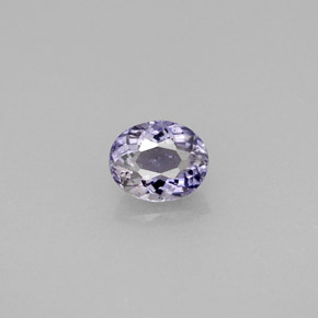 Iolita azul natural de 0,52 ct, corte óvalo, VS-SI