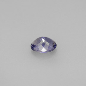 Iolita violeta natural de 0,47 ct, corte óvalo, VS