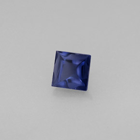 Iolita azul natural de 0,36 ct, transparente, transparente / translúcido