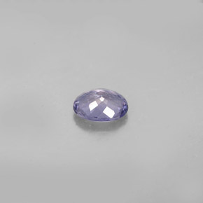 Iolita azul natural de 0,57 ct, corte óvalo, VVS-VS