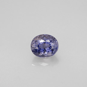 iolita Azul violeta natural de 0.44 ct, Corte Óvalo, VS