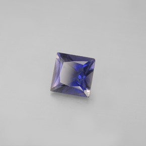iolita Azul violeta natural de 0.79 ct, Cuadrado, VS